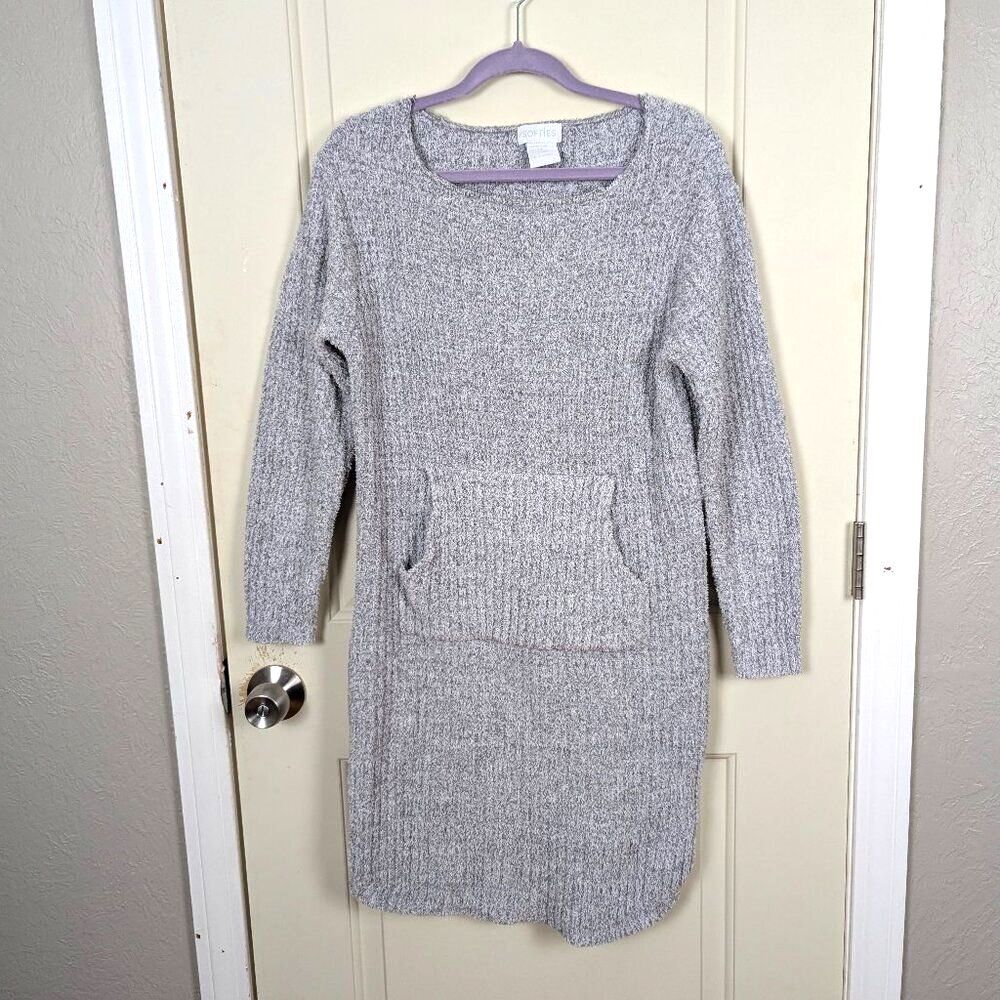 Softies | Gray Cozy Sweater Dress with Pockets Size XS